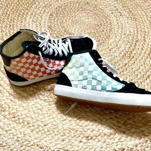 Vans Men’s Multi-color High Tops, Size 10